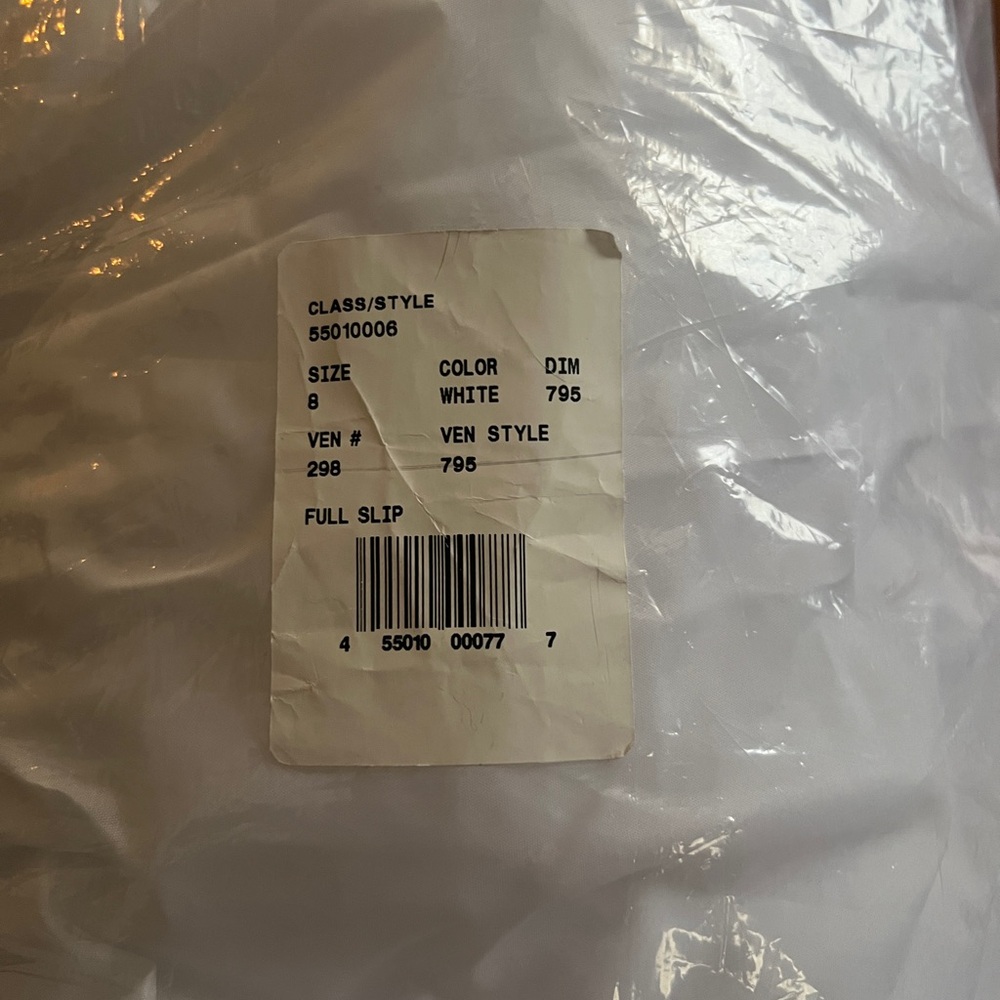 David's Bridal White Crinoline Underskirt - Picture 9 of 10